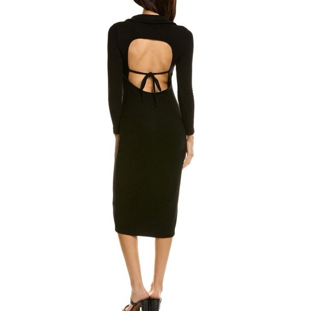 ASTR the Label Bransbury Sweater Dress Medium Black